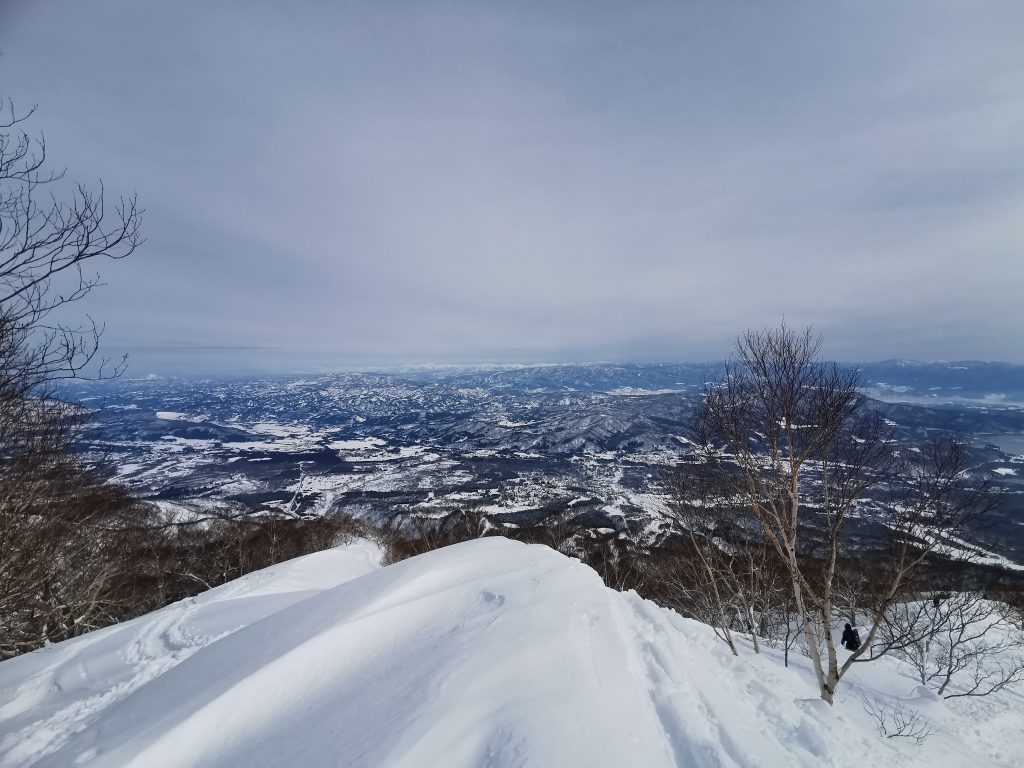 妙高バックカントリーツアー遠景