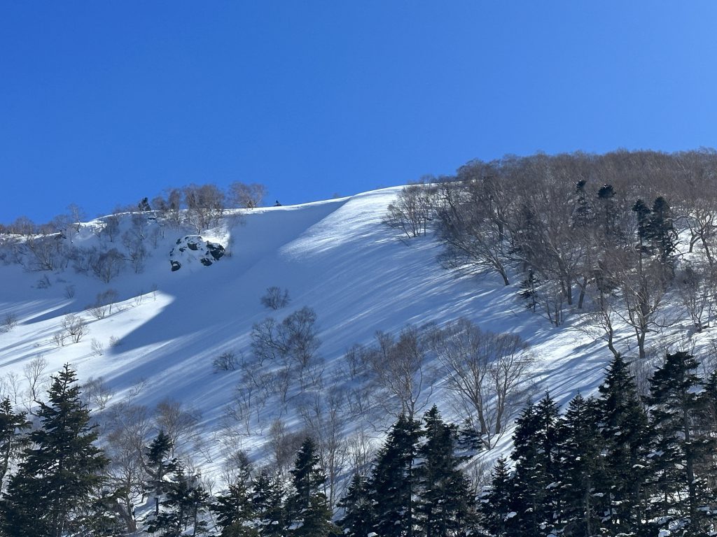 乗鞍岳バックカントリー晴天